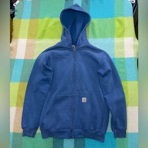 Vintage Carhartt Blue Full Zip Hoodie